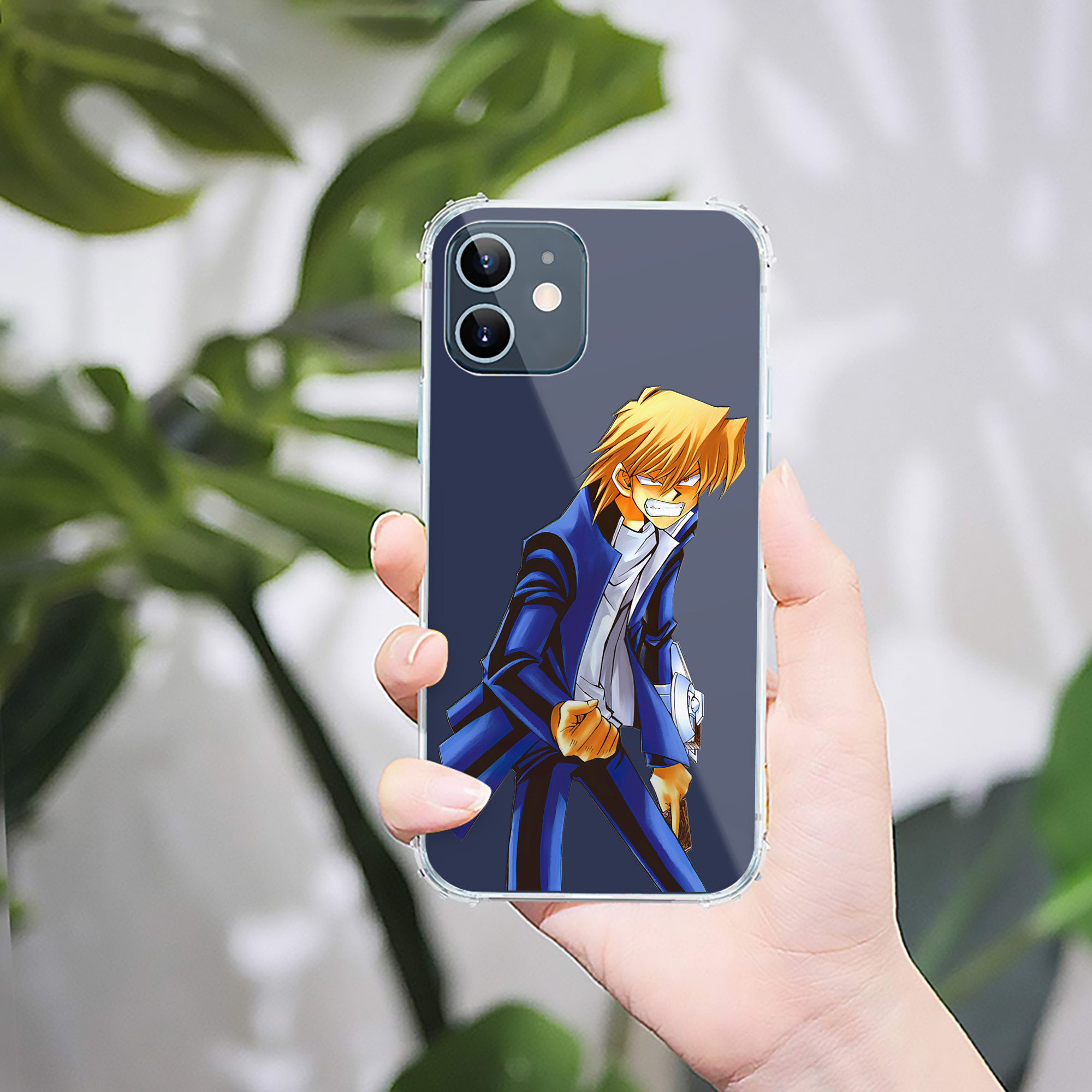 （画像用） 遊☆戯☆王 Yu-Gi-Oh! 【iPhone 12シリーズ対応】透明スマホケース（クリアソフトケース）